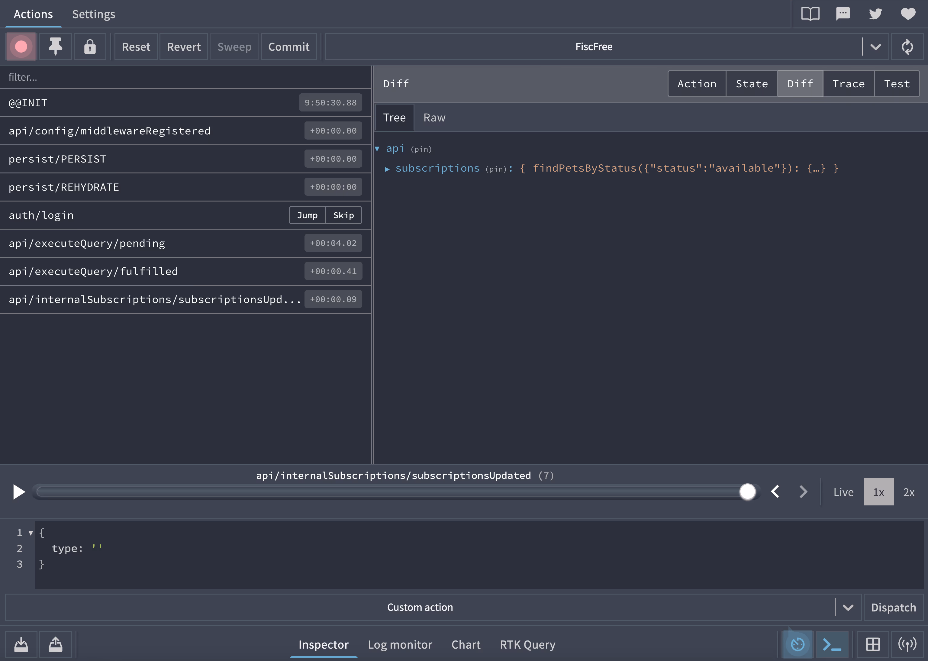 Redux DevTools time travel feature allows you to step backward and forward in time, skip certain actions, reorder them, or replay a bug sequence so you can see exactly how the app arrived at its current state.